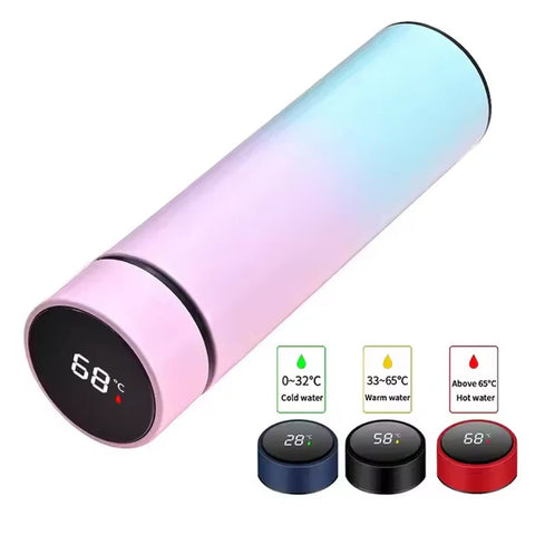 Double Wall Insulated Glass Thermos Cup