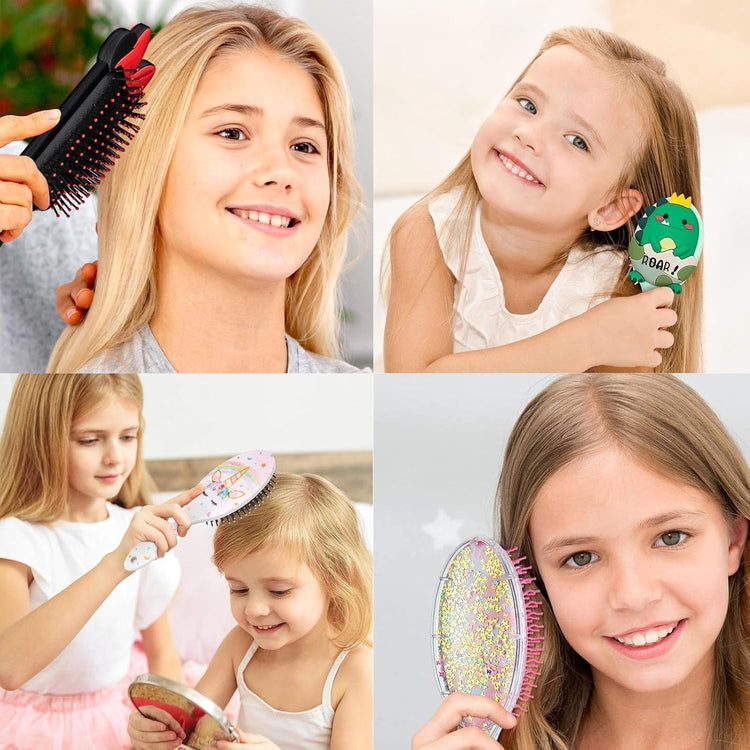Girls and Kids, Mini Travel Detangling Brush