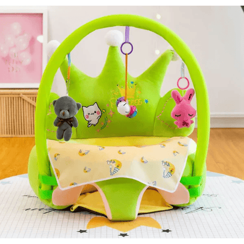 Crown Floor Seat with Toy Bar