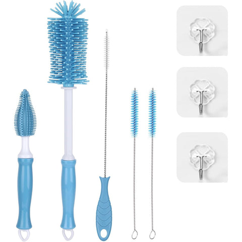 Baby Bottle Cleaner Kit with Silicone Brush
