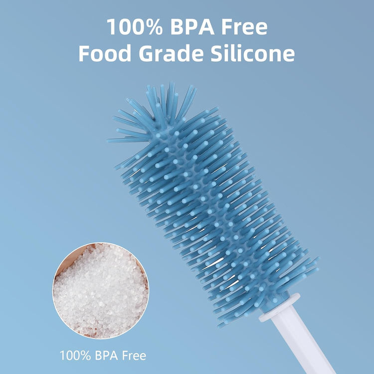 Baby Bottle Cleaner Kit with Silicone Brush
