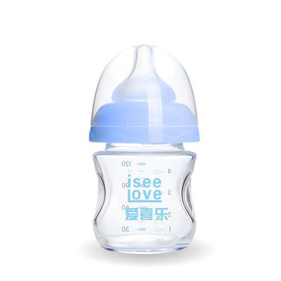 120ml 4oz Anti Colic Glass Baby Feeder