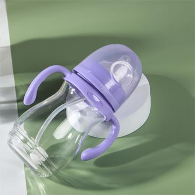 120ml 4oz Anti Colic Glass Baby Feeder