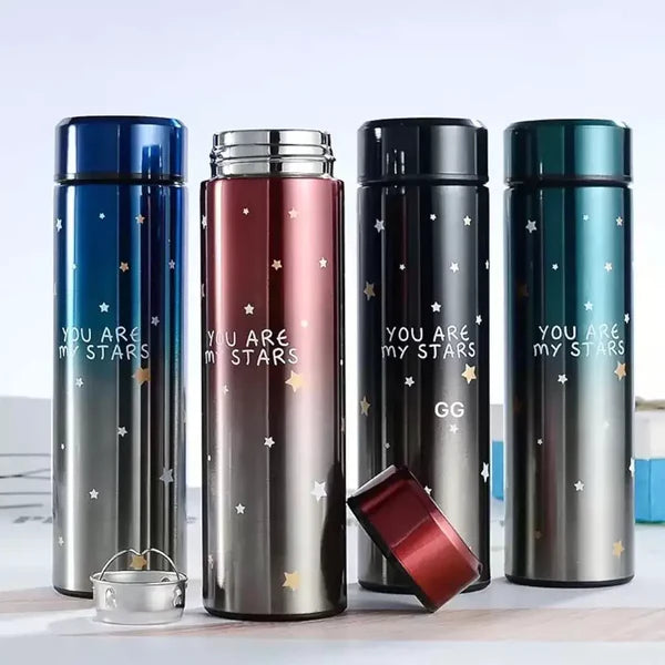 Double Wall Insulated Glass Thermos Cup