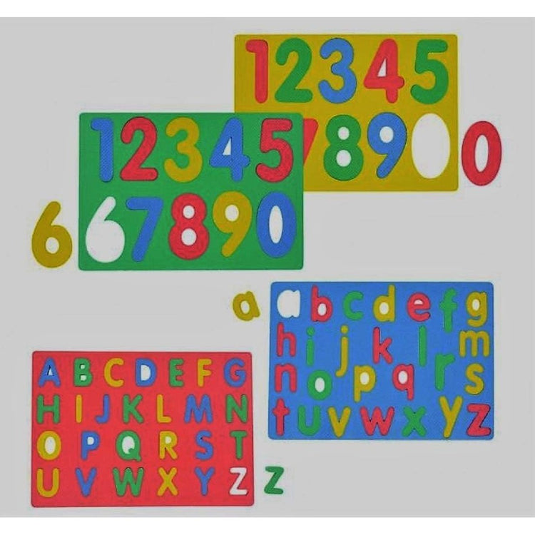 Alphabet, Numbers and Shapes Foam Sponge Puzzles