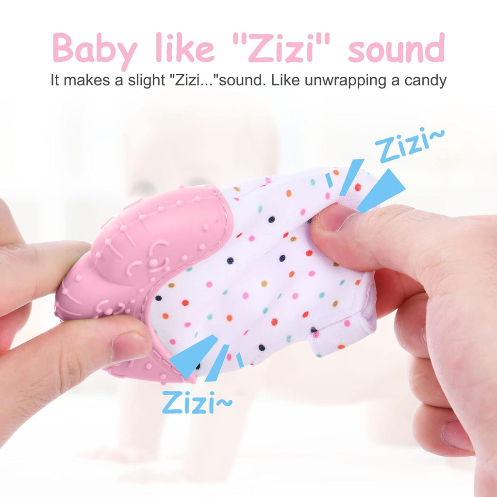 Silicone Teething Mitt