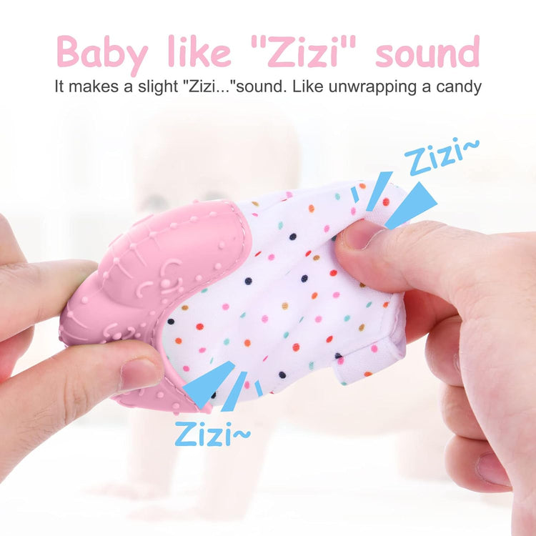 Silicone Teething Mitt