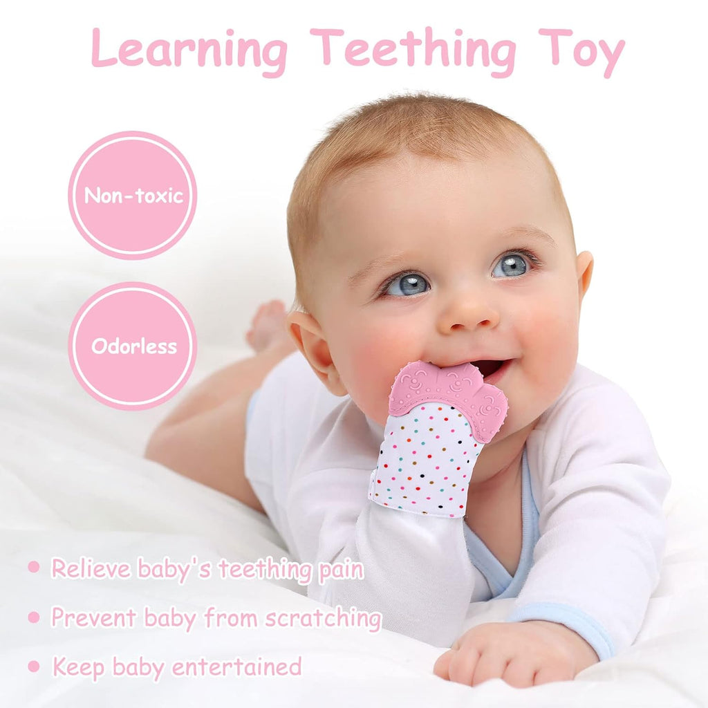 Silicone Teething Mitt