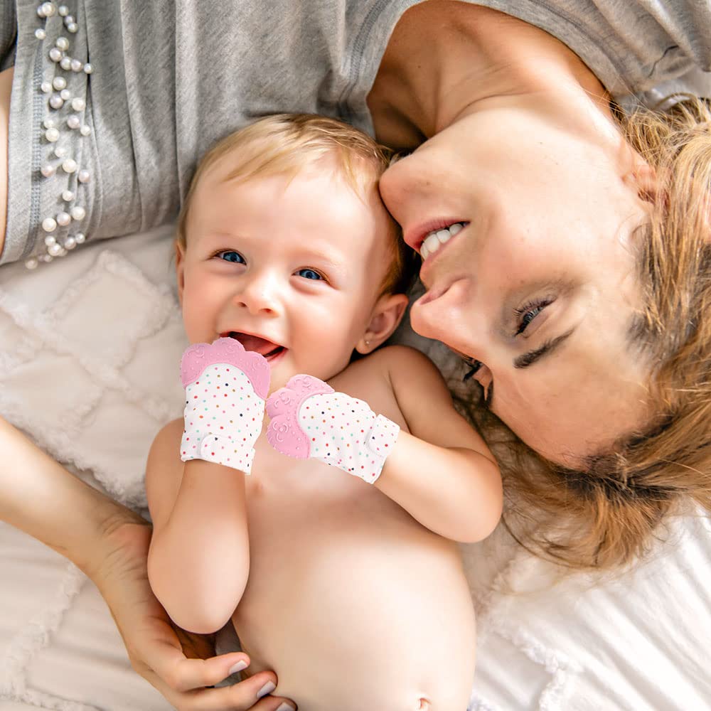 Silicone Teething Mitt