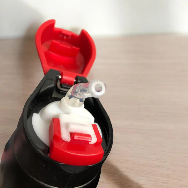 Best Imported 350ML Sport Thermos Water Bottle With Straw Insulation Cup