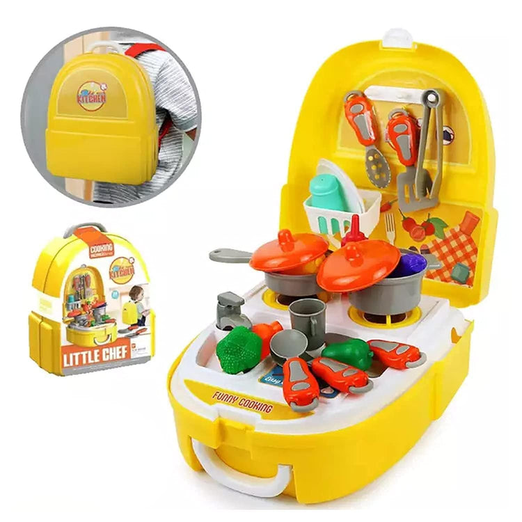 Destonl Kitchen Set Pretend Play Toys for Girls