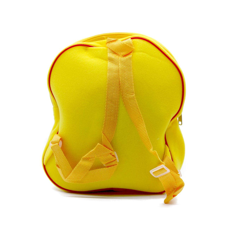 Pooh Cute Cartoon Design Toy Play School Bag for Kids in Yellow Color
