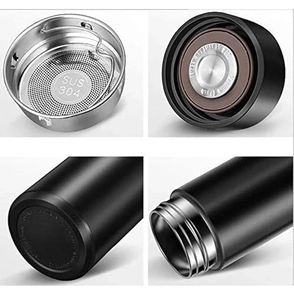 Double Wall Insulated Glass Thermos Cup