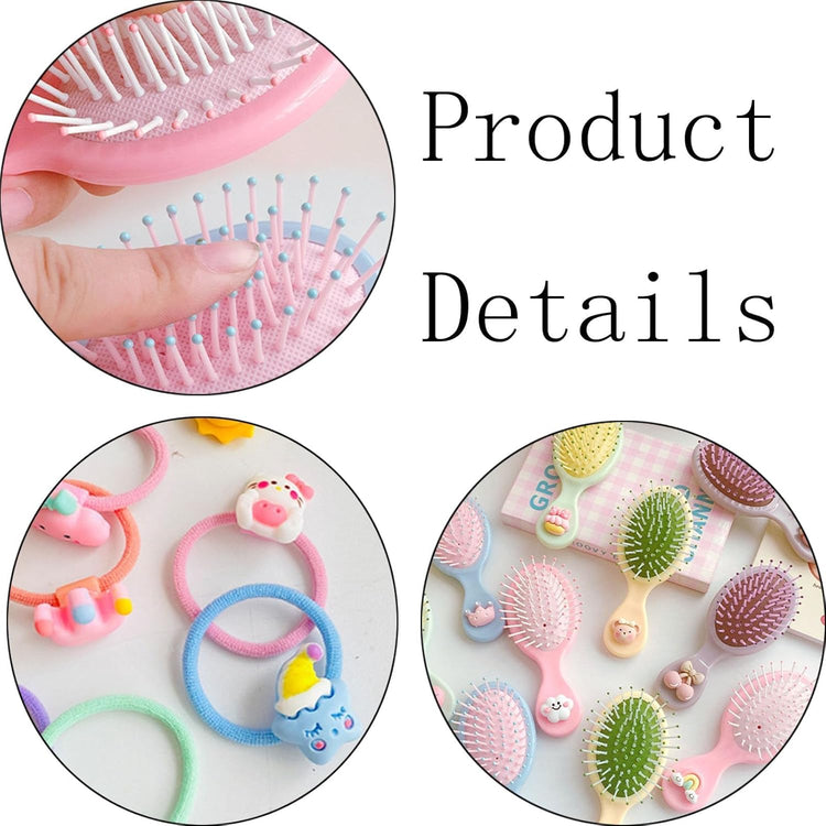 Girls and Kids, Mini Travel Detangling Brush