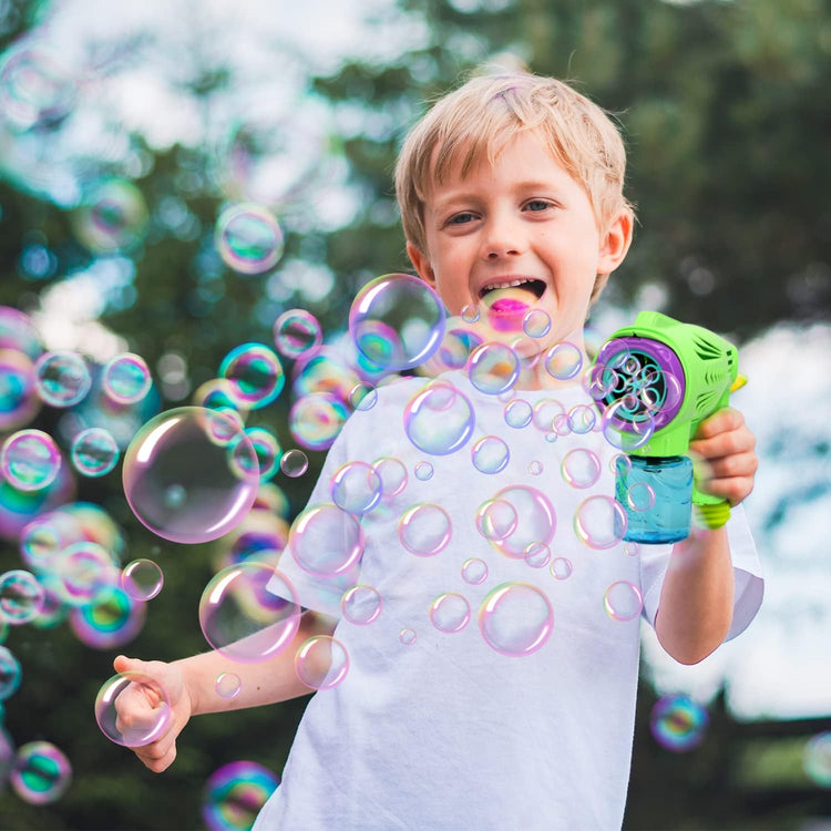 TOY Life 2 Pack Bubble Guns for Kids Bubble Machine