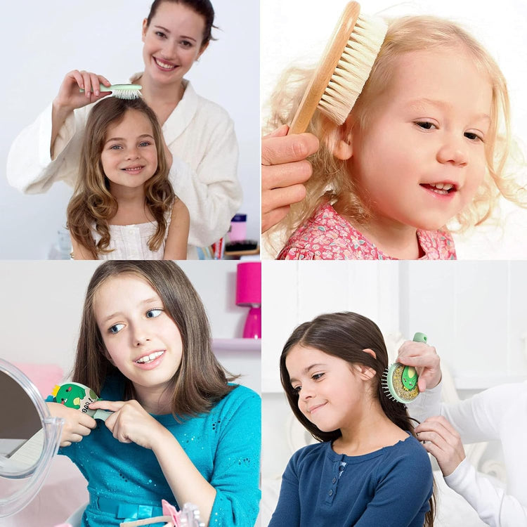Girls and Kids, Mini Travel Detangling Brush