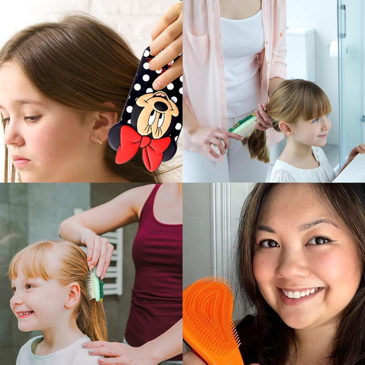 Girls and Kids, Mini Travel Detangling Brush