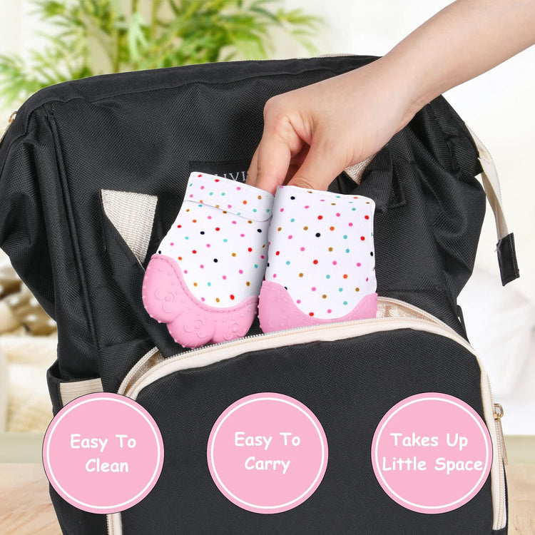 Silicone Teething Mitt