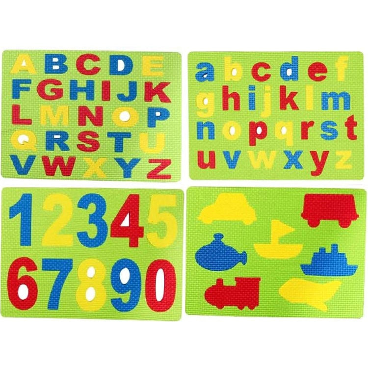 Alphabet, Numbers and Shapes Foam Sponge Puzzles