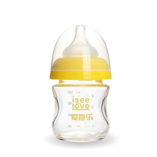 120ml 4oz Anti Colic Glass Baby Feeder