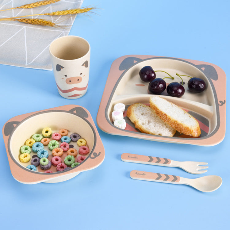 Bamboo Kids Dinnerware Set