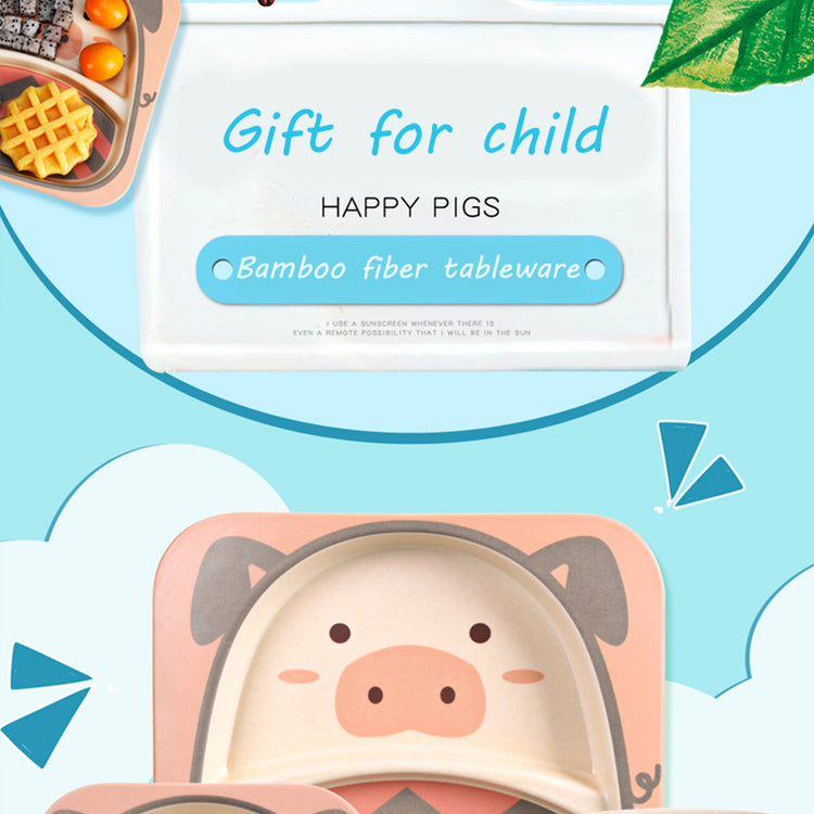 Bamboo Kids Dinnerware Set