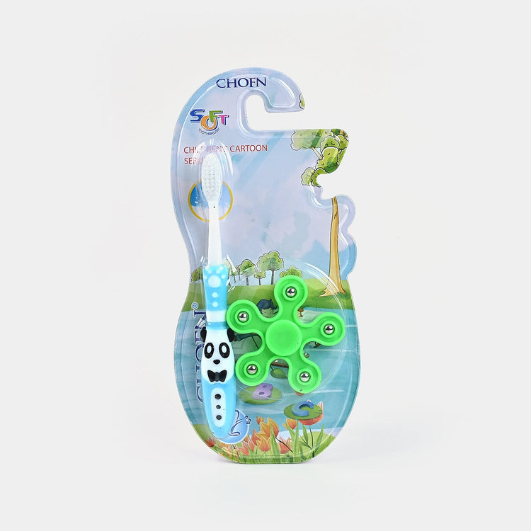 Kids Toothbrush Pack with Toy