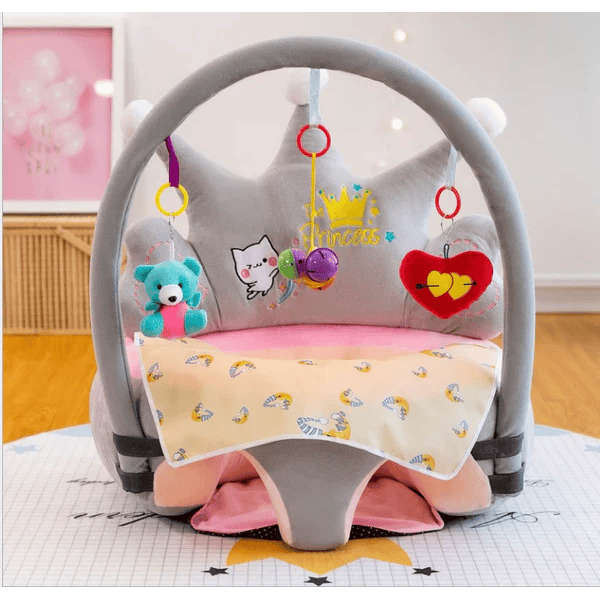 Crown Floor Seat with Toy Bar