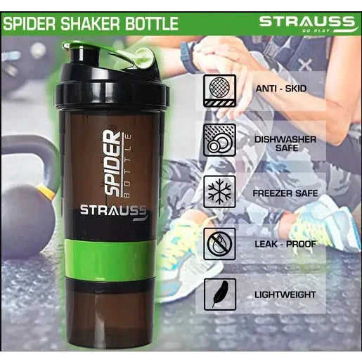 Spider Shaker 3 In 1 Sport Bottle