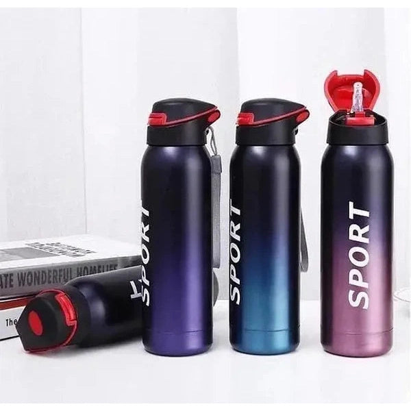 Best Imported 350ML Sport Thermos Water Bottle With Straw Insulation Cup