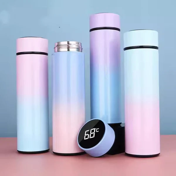 Double Wall Insulated Glass Thermos Cup