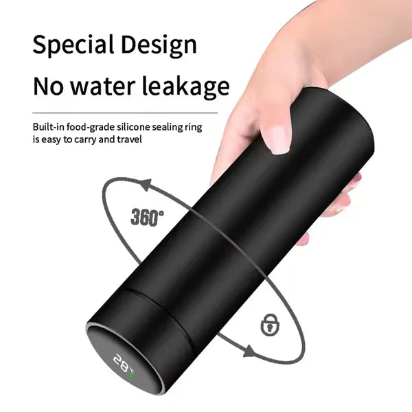 Double Wall Insulated Glass Thermos Cup