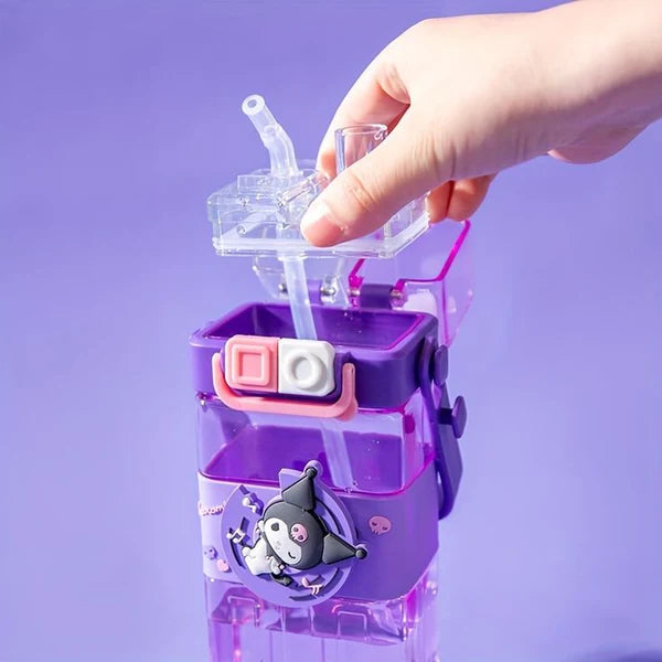 Double Animate Water Bottle for kids Drink