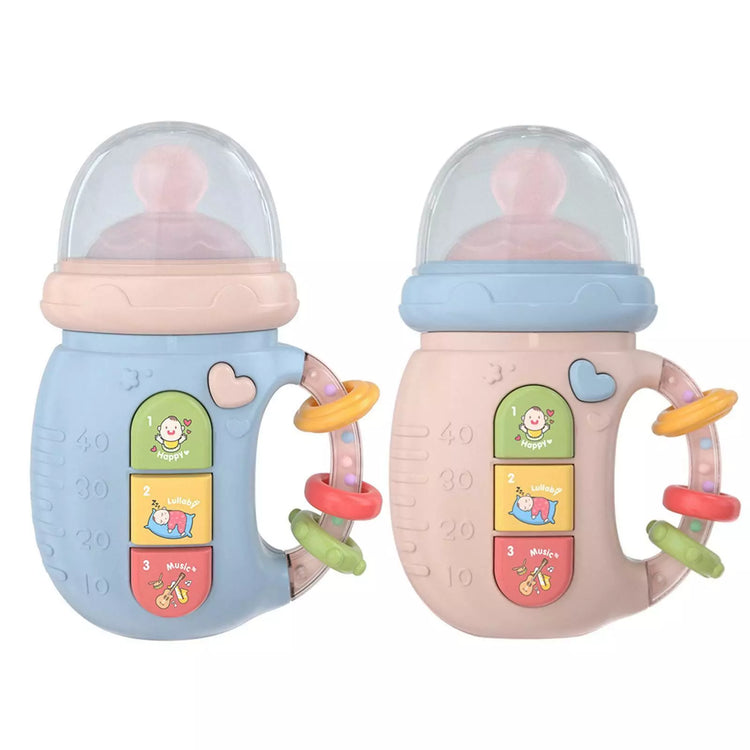 Plush Baby Rattle Toys Teether Sensory Hand Grip Toys Toddlers Babies Infant